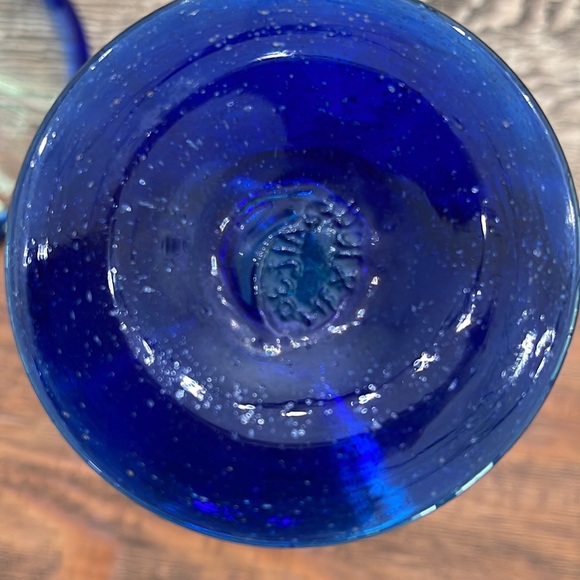 🇲🇽Mexican Blown Glass Margarita Glasses- set of 2🇲🇽 - Picture 7 of 10